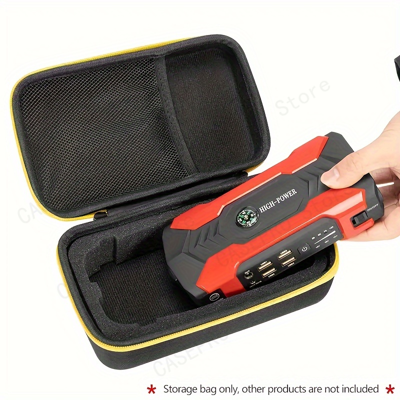 Jump Starter Cable 2000A - Прочный чехол-сумка из ЭВА для портативного