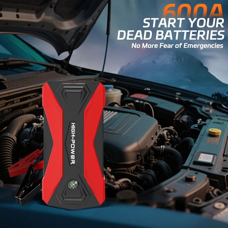 Lithium Jump Starter 3000A Peak - Портативное пусковое устройство для автомобиля 3000А