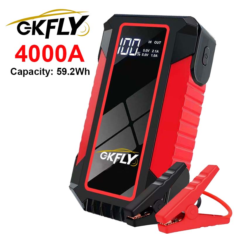 Portable Jump Starter 4000A - GKFLY 4000A Портативное пусковое устройство для