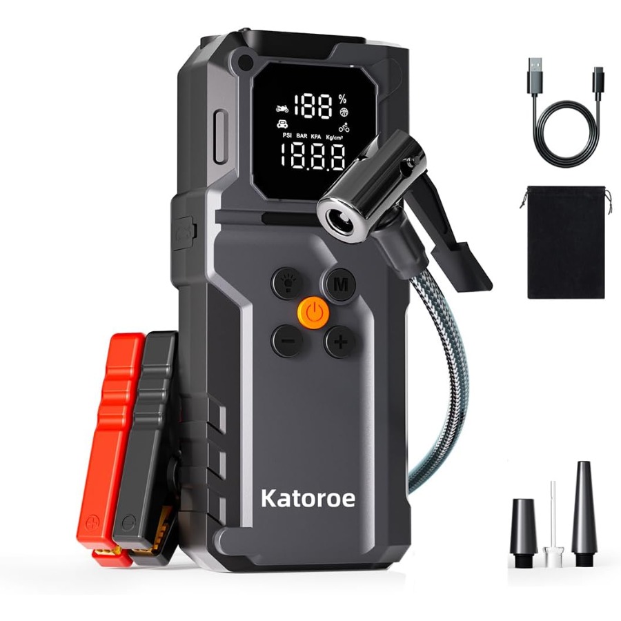 Jump Starter 12V Diesel - Портативный автомобильный аккумуляторный стартер 12 В