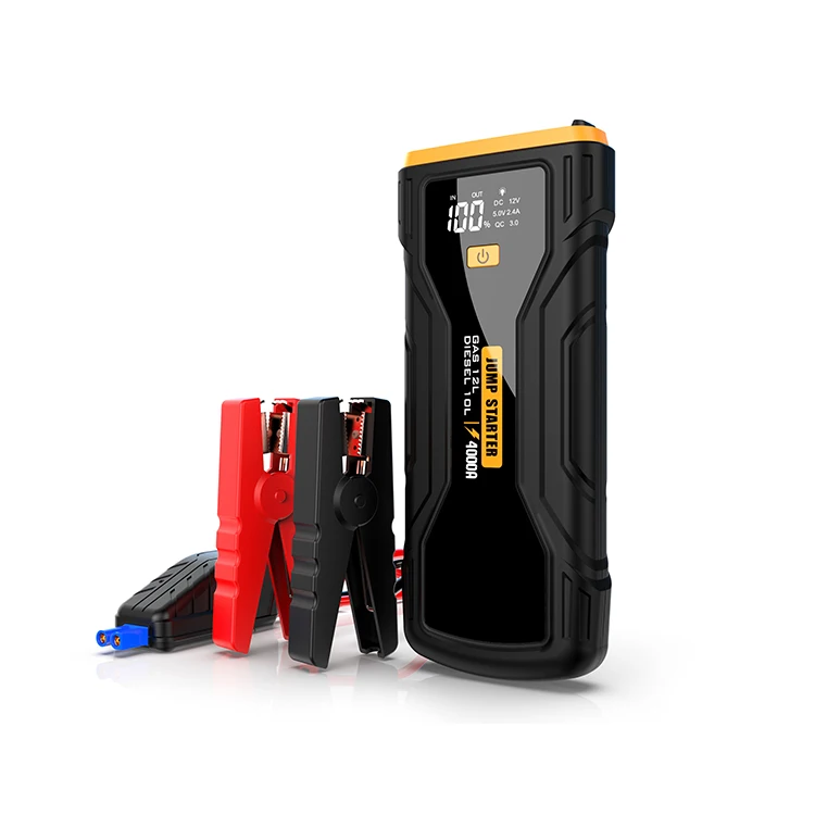 Portable Jump Starter 4000A - 820Hot 24000 мАч Многофункциональное портативное пусковое