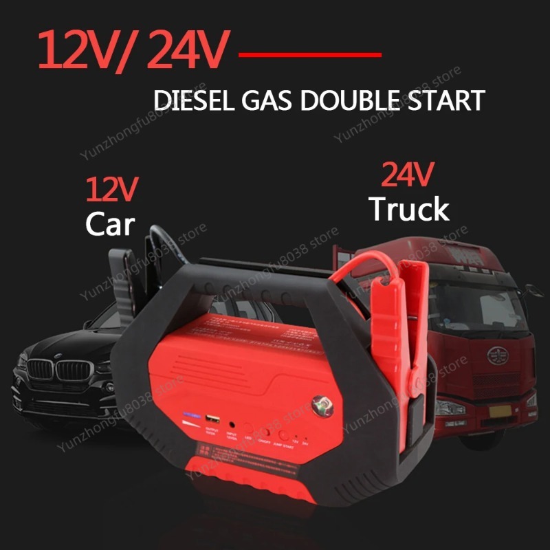 Jump Starter 24V Heavy Duty - Мощное пусковое устройство для грузовиков 32000