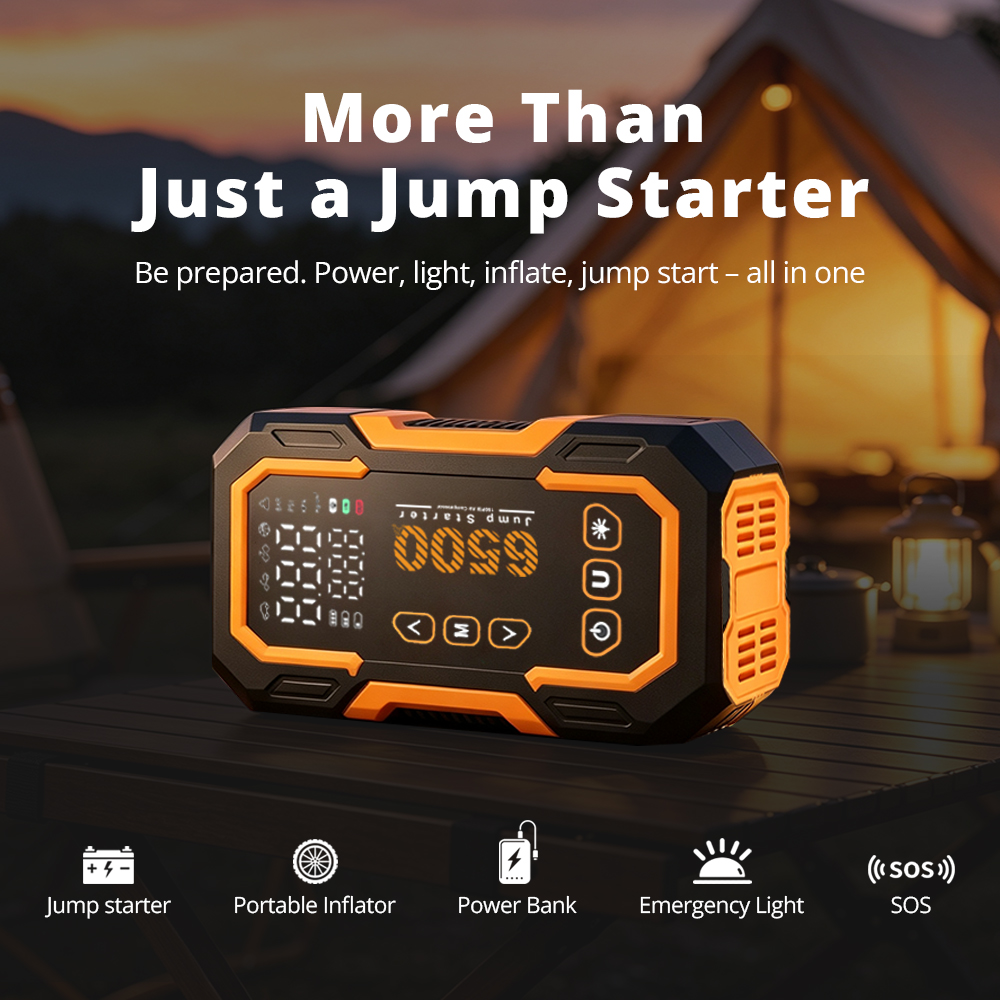 Стартер автомобильного аккумул – обзор и цена Solar Jump Starter Power Bank