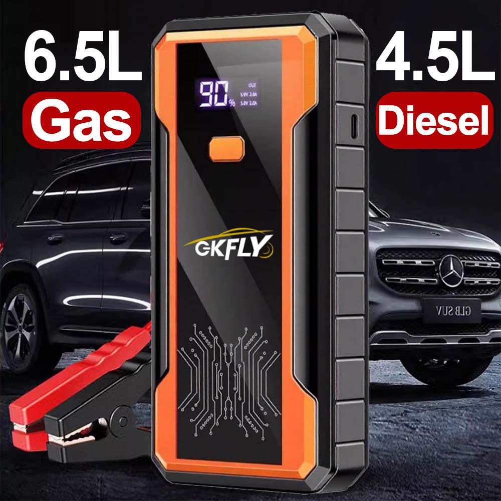 GKFLY 4000A автомобильный акку – обзор и цена Portable Jump Starter 4000A