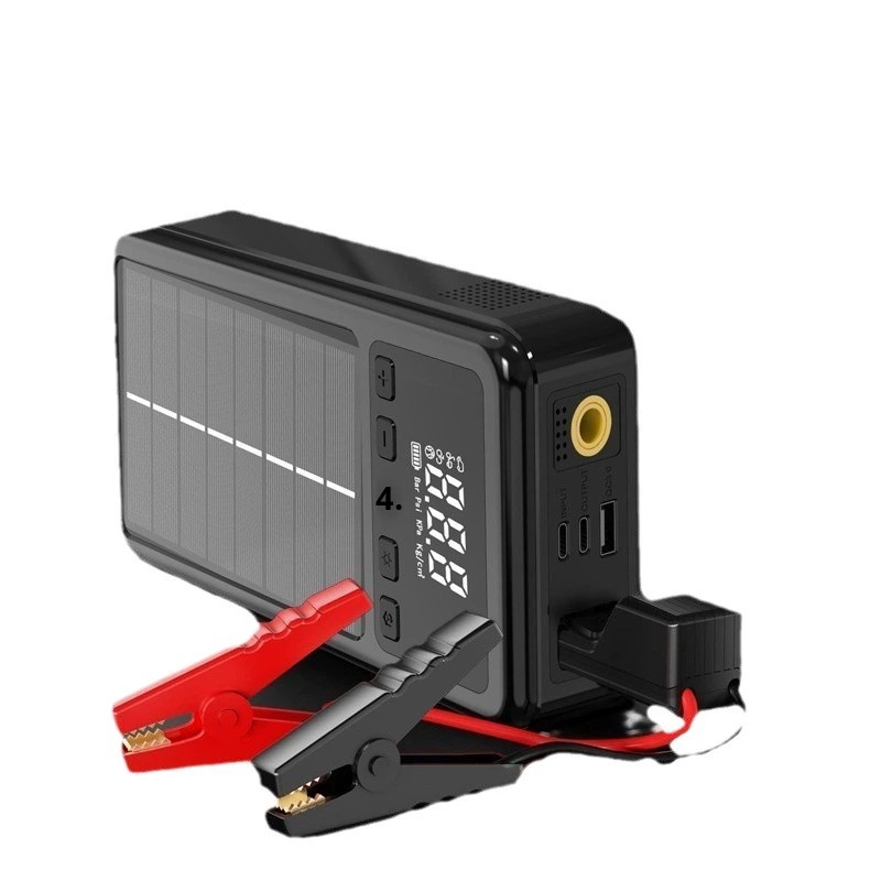 Портативная солнечная зарядная – обзор и цена Solar Jump Starter Power Bank