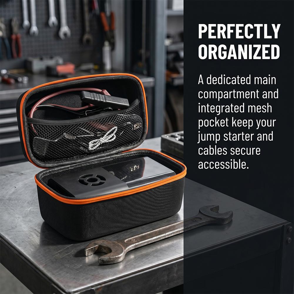 Прочный кейс из EVA для хранен – обзор и цена Jump Starter Case Hard Shell