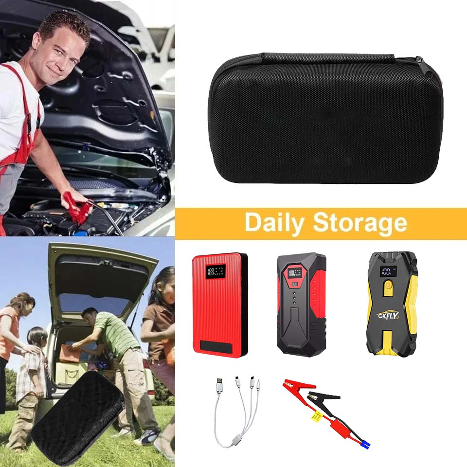 Ударопрочный кейс GKFLY из EVA – обзор и цена Jump Starter Cable 2000A