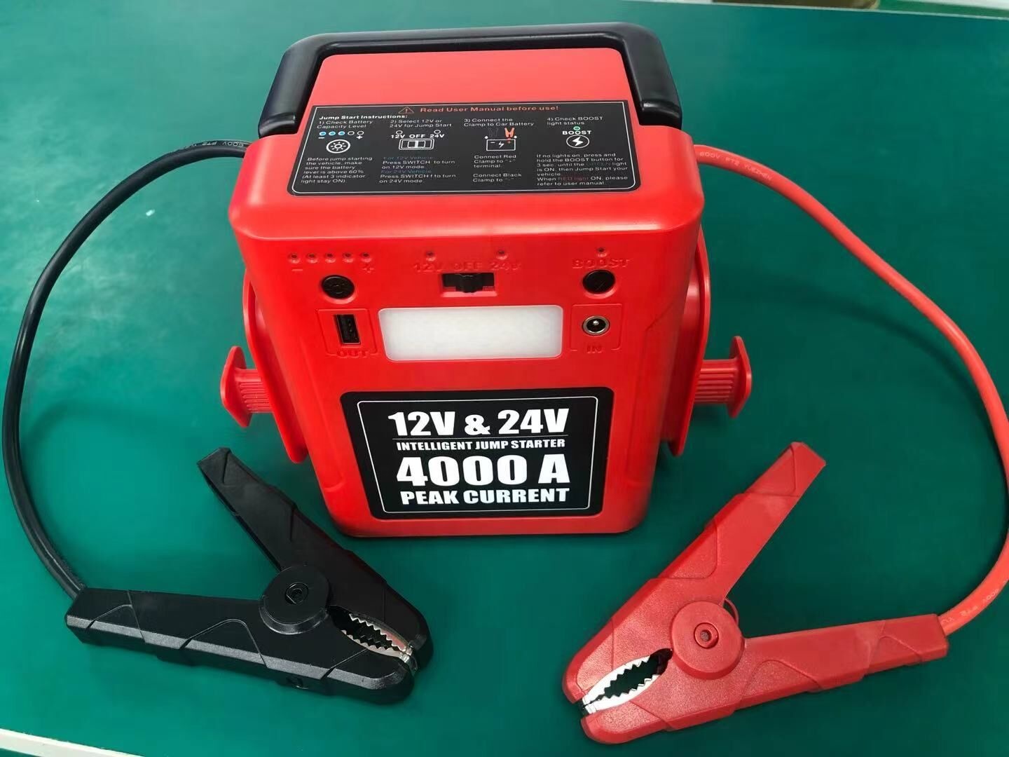 Мощное портативное зарядное ус – обзор и цена Jump Starter 24V Heavy Duty