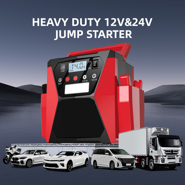 Мощный стартер 12 В 24 В Порта – обзор и цена Car Jump Starter 12V 24V Truck